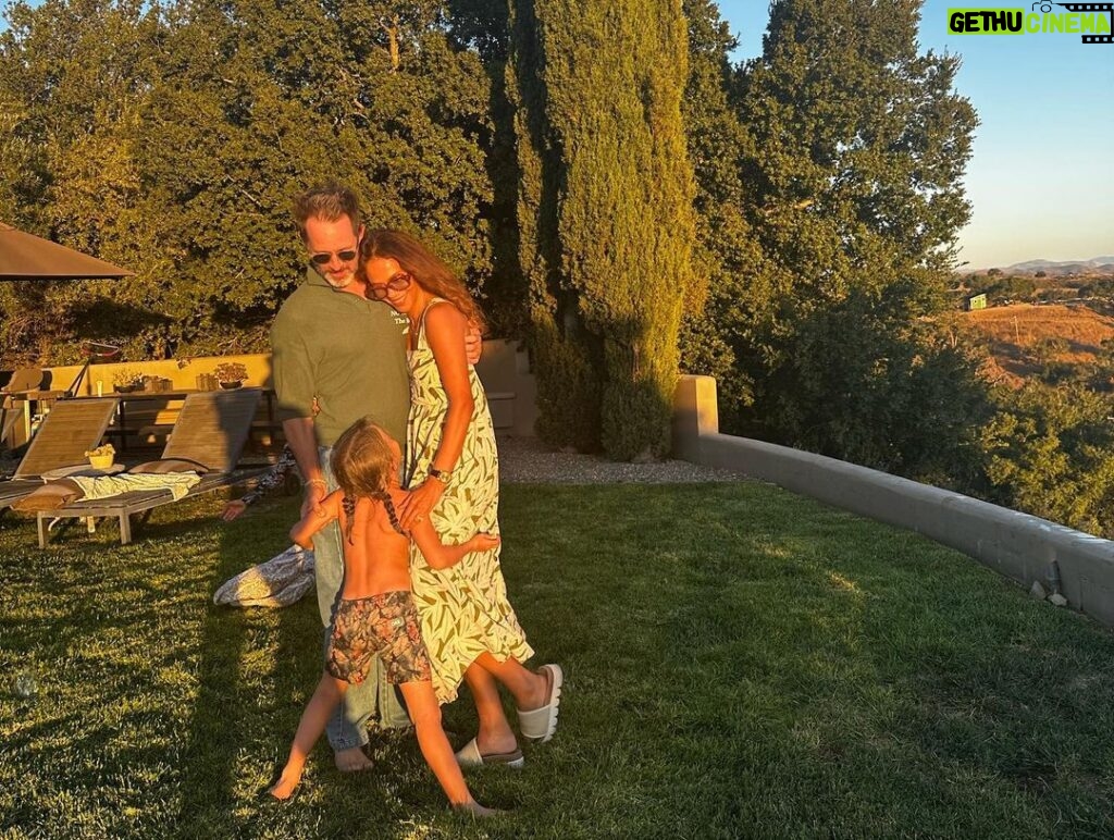 Lesley-Ann Brandt Instagram - Full heart with our LA Fam. ❤😌 Santa Ynez Valley, California