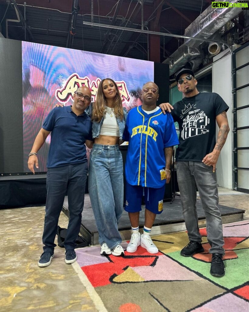 Lesley-Ann Brandt Instagram - Checked out @dallasaustins Atlanta Hip Hop 50th soft opening. When you see and hear how your favorite songs were made. (Zoom in on those original floppy’s) 🤯 Thanks @derekd1971 and lovely meeting you @jermainedupri . Opens September 14th. Atlanta, Georgia
