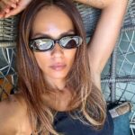 Lesley-Ann Brandt Instagram – I have a problem. I love sunglasses. The collection grows. 😎 #besset #jmm