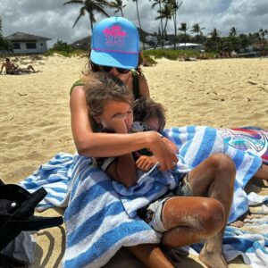 Lesley-Ann Brandt Instagram - I was last in Hawaii when I was pregnant and announced our pregnancy in the sands of Lahaina. So rich with culture and locals who welcome you openly and warmly. As we’ve watched from O’ahu, it’s devastating to see what has happened to the historical town. Sending aloha, aroha and love to all those who are affected. Please consider donating to the link in my bio. 💔 #mauiwildfire #maui