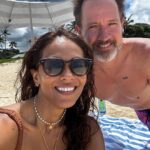 Lesley-Ann Brandt Instagram - We live here now. ✌🏾 Lanikai beach, Kailua, Oahu