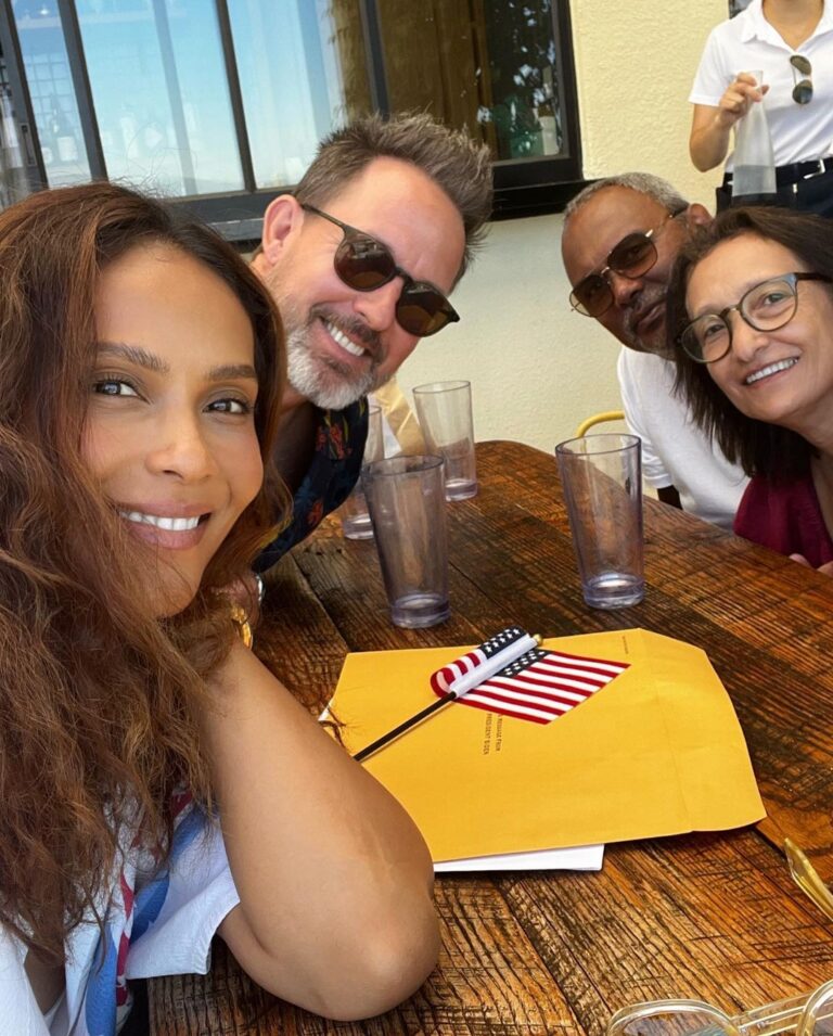 Lesley-Ann Brandt Instagram - I became an American citizen the same day my union authorized a strike and I received my new Union card. Took 13 years of visas to get here and I’ve been a member of @sagaftra for 10 years. It’s the most American of days today. Feeling proud. 🇺🇸✊🏾