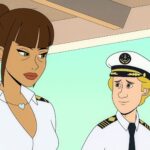 Lesley-Ann Brandt Instagram - So happy to share our little show. An awful lot of hard work by some incredible people went into making Captain Fall. Written by very weird Norwegians @brodskiver & @torgerjonasen who I adore, directed by another weirdo @jtruss who is ok and starring a bunch of really talented weirdo’s @jason_ritter @chris_meloni @trondfausa @carriganagain @cedricyarbrough @pagetpagetgram #bebeneuwirth @adamdevine @realchrismcdonald @flula and all thanks to the biggest weirdo of all @eporterhogan 😘 July 28th #captainfall ⚓️