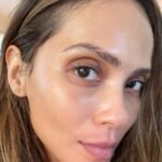 Lesley-Ann Brandt Instagram - Ok @yasharali Skincare tip number 2. Hydration. Skin flooding. Moisture. I had a typical oily-combination skin growing up. Used to hate it but boy am I grateful for those natural oils now. All I do now is add moisture so two favorites of mine. (Full disclosure I have over 80 different products on rotation and will eventually share all. You don’t need them all. A simple regime is best but I’m just a skincare junkie.) A hyaluronic acid by @skinceuticals and for that glass skin feel and look, the tulip nectar by @bloomeffects This has probably been my most recommended product to my friends and was my go to when I was shooting the Ones Who Live because of that dry winter air in NJ. First the HA and then the nectar and then of course, sunscreen, we’ll get to that in a later post. Stay tuned for more tips. 🧖🏽‍♀️ #labskin #skin #skincaretips