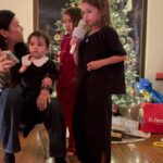 Lesley-Ann Brandt Instagram - Born in America but South African in his heart. 🇿🇦Merry Christmas and Happy Holidays. @tyla 💧🎄 #tyla #amapiano #southafrica