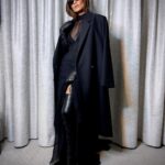 Lesley-Ann Brandt Instagram - About last night @amcthewalkingdead premier #walkingdead #theoneswholive Coat @fearofgod Dress @michellerhee.nyc Boots @khaite_ny Gloves @seymouregloves Sunglasses @jacquesmariemage