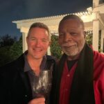 Lesley-Ann Brandt Instagram - A gentleman. So kind and warm. We share our manager @mattgluber and on this night, the three of us talked about family and kids. That’s what it’s all about he said. A beautiful evening made possible by Matt and his wife Georgia. So incredibly sad to hear about his passing. Sending my love and sincere condolences to Mr Weather’s family, my Luber Roklin family and to all who loved and knew him. I will forever treasure welcoming in 2024 with you. 💔 #carlweathers #legend #hero