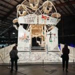 Lesley-Ann Brandt Instagram - Just the most exquisite pieces lost for 35 years back on display for you to enjoy. @lunaluna was magical. Go see it. #1987 #lunaluna #basquiat #keithharing #philipglass #andreheller #davidhockey #kennyscharf
