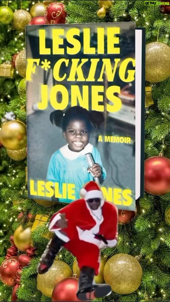 Leslie Jones Instagram - Merry F*CKING Christmas with Leslie F*CKING Jones. Hit the link in my bio to grab your copy NOW!