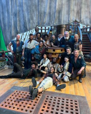 Leslie Jones Instagram - We came. We were pirates! We was RAD! Spanish Jackie was one of my favorites characters to play in my life!! Thank you @dvidjenkins and Tiaka for picking me for this role!