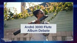 Leslie Jones Instagram - Things get heated when @lesdogggg and @jordanklepper debate André 3000's new flute album