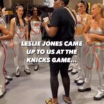 Leslie Jones Instagram - I’m telling you I FUCKING LOVE THESE GIRLS!! And how cool that they added my dance move!! I couldn’t believe it SOOOOOO COOOL!! I’m a choreographer now!! Lol @knickscitydancers @nyknicks