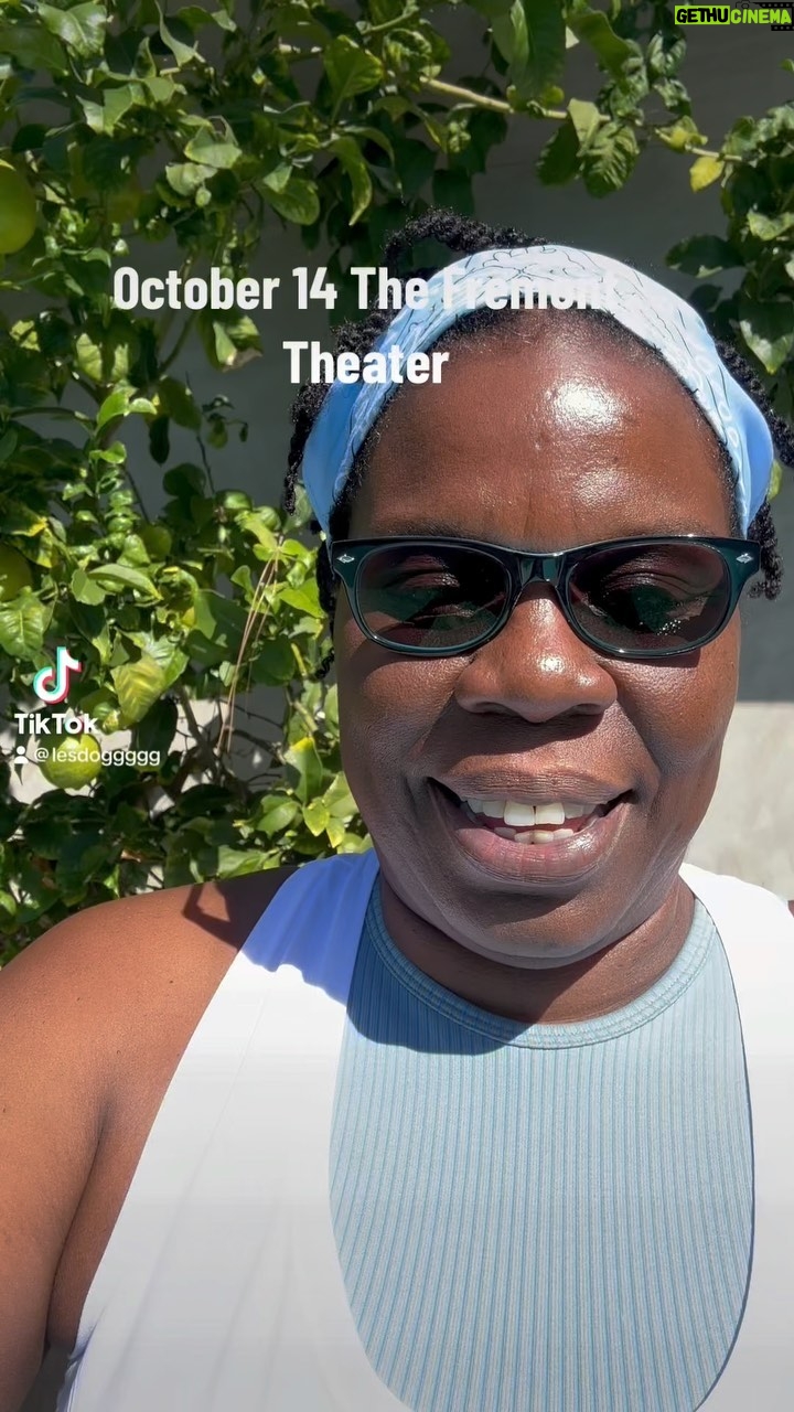 Leslie Jones Instagram - Come Through Yall!! The Fremont Theater!! It gonna be a stine cold blast LMAOO!!! San Luis Obispo!!