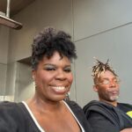 Leslie Jones Instagram - On my way to see a man about a horse and @shaluga111 is hating on me 😂😂😂 on my to Enoch library in Baltimore!! Let’s Go!! #LESLIEFUCKINGJONES