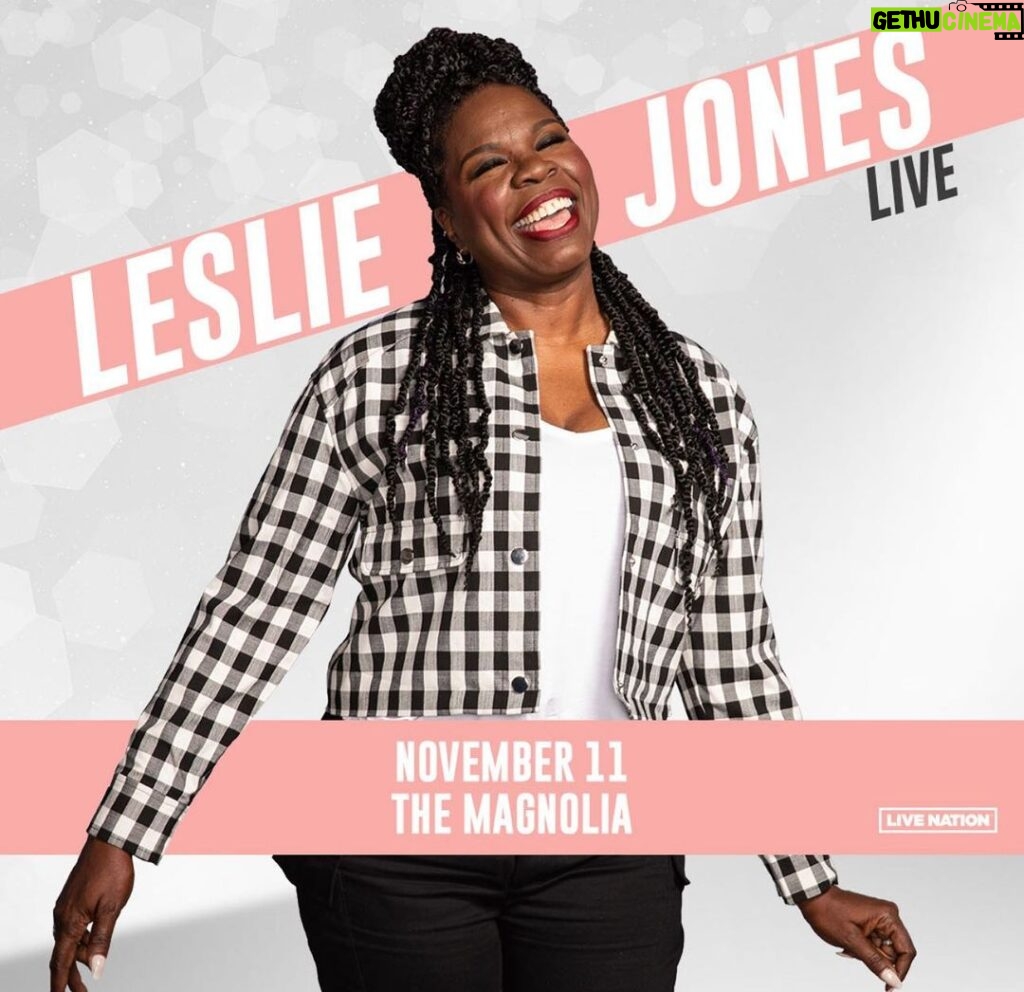Leslie Jones Instagram - I’m coming to The Magnolia Theater in El Cajon, CA on November 11th! Tickets on sale at the link in bio!