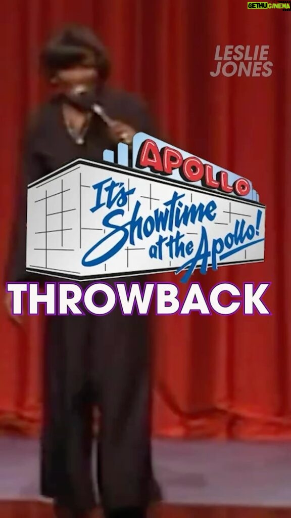 Leslie Jones Instagram - 24 years later, the truth still holds up 😂 @apollotheater