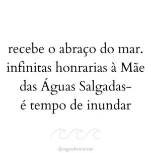 Letícia Spiller Instagram - Odò ìyá Yemanjá ! 🩵💙💫 🙏🏽

Cuida dos teus filhos e dos filhos dos filhos de teus filhos ….