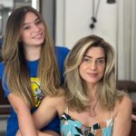 Letícia Spiller Instagram - Eu e ela ❤️💫❤️ Sempre. Obrigado querido @andersonacouto a gente adora te visitar! 🙏🏽😘😘 #maeefilha #mybabygirl #always