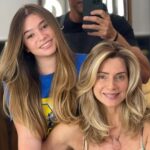 Letícia Spiller Instagram - Eu e ela ❤️💫❤️ Sempre. Obrigado querido @andersonacouto a gente adora te visitar! 🙏🏽😘😘 #maeefilha #mybabygirl #always