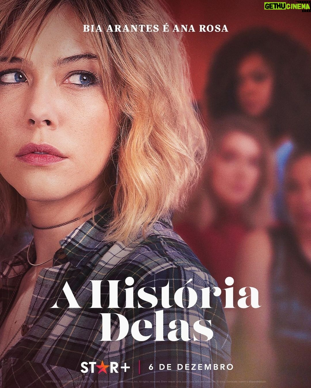 Letícia Spiller Instagram - Está chegando o momento de vocês conhecerem a história dessas quatro mulheres potentes que têm os destinos cruzados e suas vidas transformadas pela força do reencontro! A História Delas chega dia 06 na @starplusbr ❤️, e eu estou louca pra essa estreia! #AHistóriaDelas #starplusbr #Novaserie