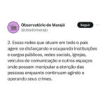 Letícia Spiller Instagram - Há 2 anos eu estava gravando no Pará, e aproveitei para conhecer a Ilha do Marajó. Um lugar lindo, com paisagens maravilhosas, natureza abundante e riquezas culturais. Conheci o carimbó,muitas coisas da cultura local, como as cerâmicas marajoaras.... Um lugar lindo, mas que por trás de tanta beleza e cultura maravilhosa, infelizmente acontece esse tipo crime, que é inadmissível, inacreditável e abominável! A gente precisa denunciar, jogar luz nesse tema, cobrar das políticas públicas uma solução para que isso pare de acontecer. E não somente na Ilha do Marajó, mas em tantos cantos desse Brasil, que ficam invisíveis. Nossas crianças não merecem passar por isso. Arrasta pro lado 👉