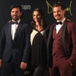 Leyla Lydia Tuğutlu Instagram - Gala öncesi heyecanlıyız😊✌🏻️#delibal #ayyapım #delibalmovie Zorlu Performans Sanatları Merkezi