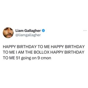 Liam Gallagher Instagram - LG