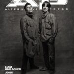 Liam Gallagher Instagram - LIAM GALLAGHER AND JOHN SQUIRE: ALL THE WAY HOME @altpress Interview by @annazanes Photos by @tommyophoto Pre-order at altpress.com