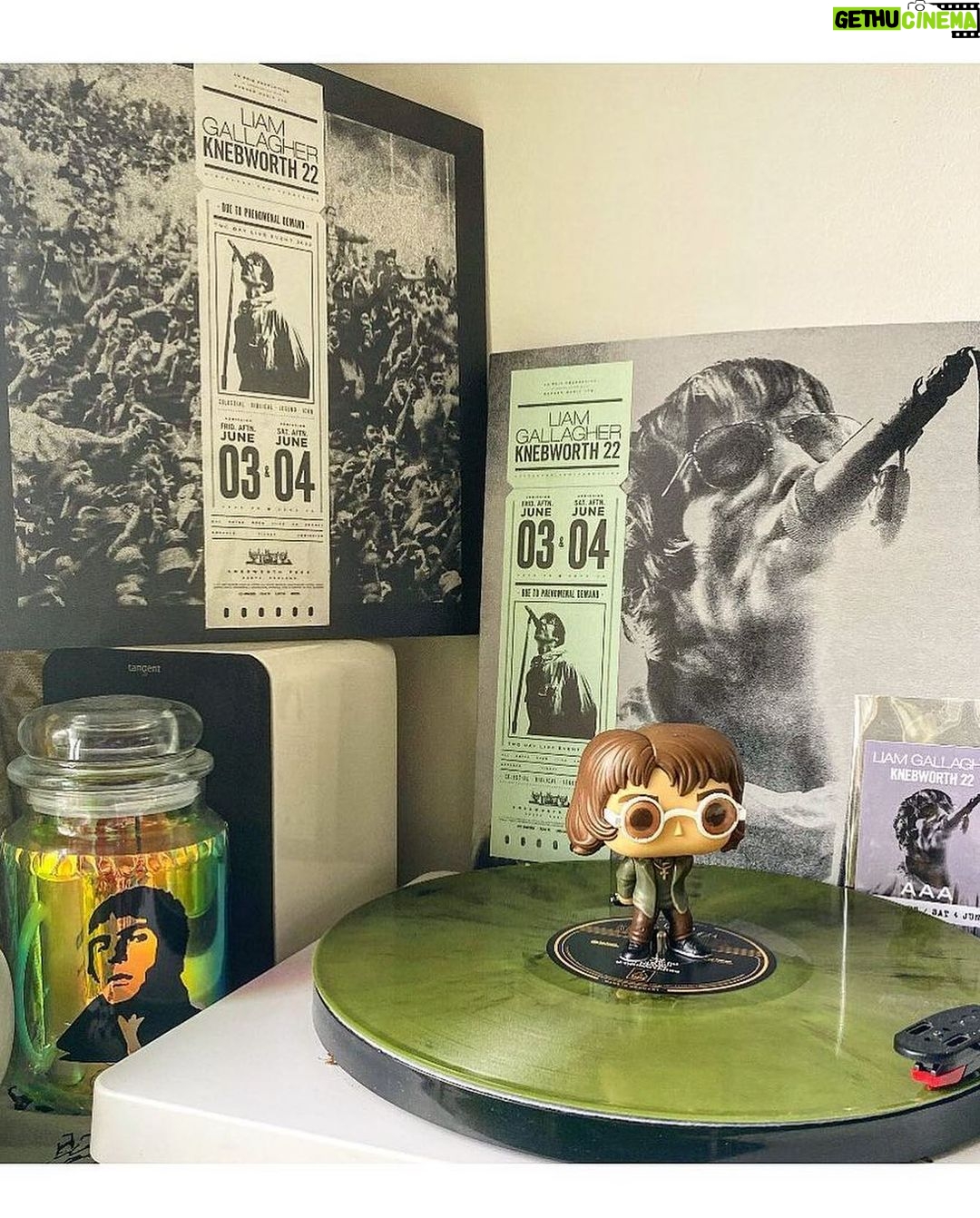Liam Gallagher Instagram - BIBLICAL Knebworth 22 out now. Get your copy at the link in bio. Knebworth Park