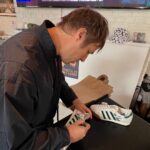 Liam Gallagher Instagram - UK, buy KNEBWORTH 22 from Liam's official store for a chance to win one of 3 signed pairs of the new ADIDAS LG2 SPZL trainers from Liam's personal collection. Link in bio and stories.