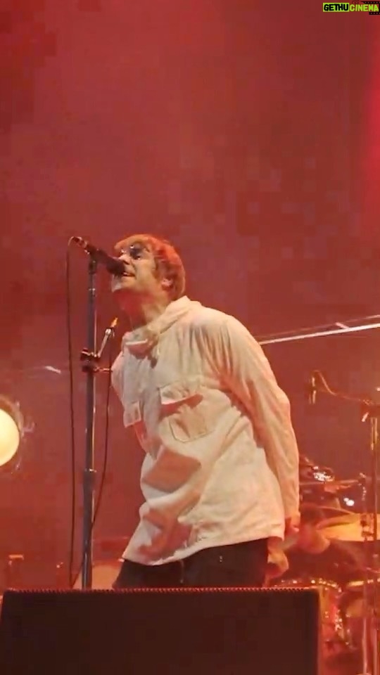 Liam Gallagher Instagram - ROLL IT OVER MY SOUL. From Knebworth 22. Link in stories to listen, link in bio to pre-order the album.