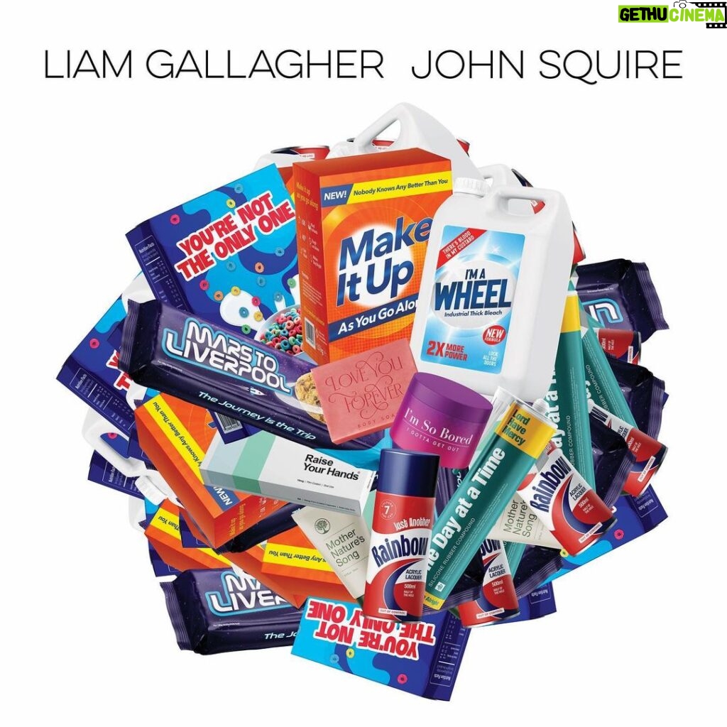 Liam Gallagher Instagram - LIAM GALLAGHER JOHN SQUIRE March 1st 2024 Link in bio.