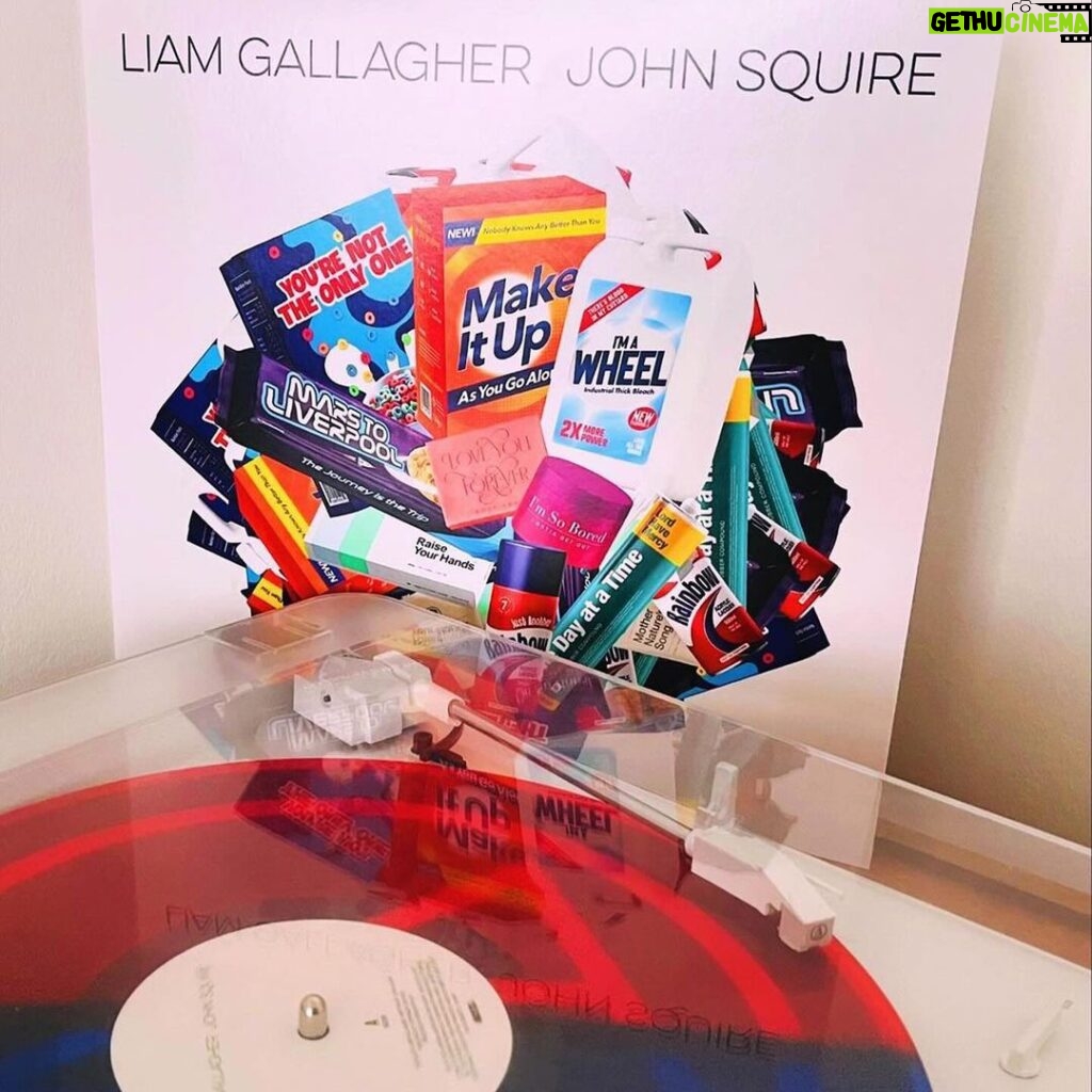 Liam Gallagher Instagram - New album out now