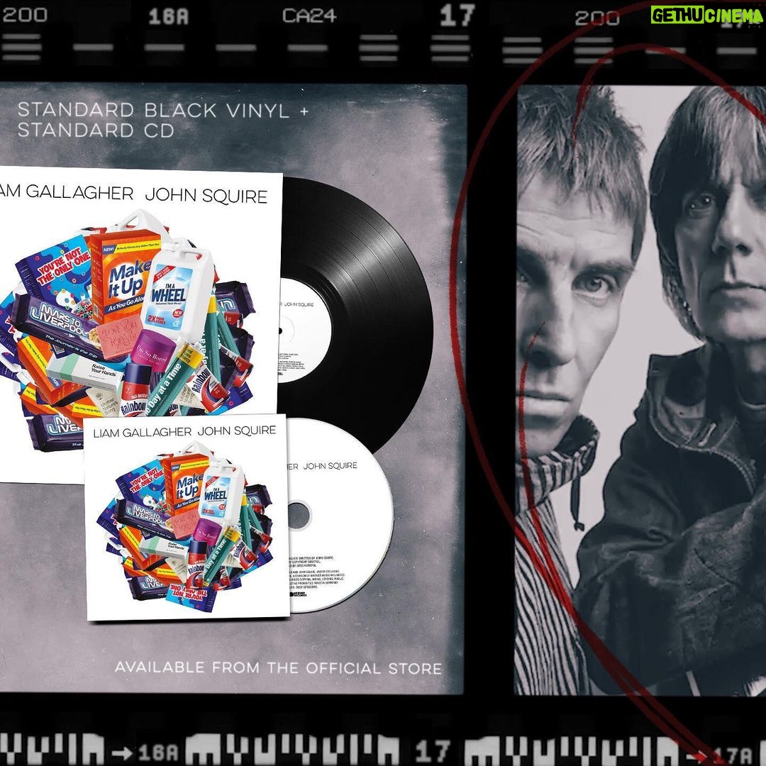 Liam Gallagher Instagram - The sun is up, the skies are blue Pre-order ‘Liam Gallagher John Squire’ on all formats at the link in bio.