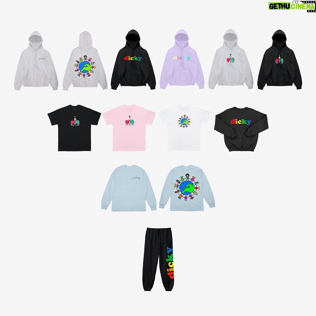 Lil Dicky Instagram - new merch up at lildickymerch.com