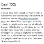 Lil Dicky Instagram - So proud to see the love we’re getting in these end of year lists. Thank you everyone involved in the @daveonfxx family for making this all possible. I love you guys. Season 2 is being built as I type.