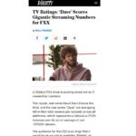 Lil Dicky Instagram - I know this is a tough time for everyone, but I’m so thankful to be spending it with all 4.8 million of you every week. It doesn’t feel as isolating when I have you guys. Or when I’m this proud. Thank you everybody for already making @daveonfxx one of the biggest comedies in Fx history. Keep tuning in because boy oh boy, do we have a second half of season 1 for you. Starting tonight. Watch live. Or stream on @hulu tomorrow. Let’s keep growing together. I love you