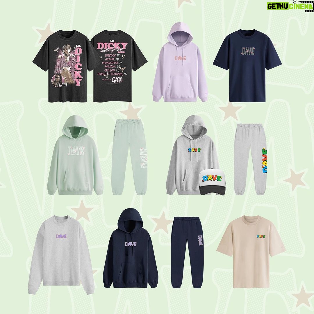 Lil Dicky Instagram - Some new gear for you all, go crazy. lildickymerch.com