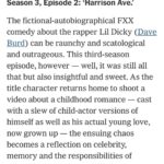 Lil Dicky Instagram - Thank you for including our episodes in all of these end of year lists 🎭🤍