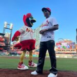 Lil Meech Instagram - This Year We Doing Less Talking More Action…. Thank You To @ira_mira @efleazystl_la And The @cardinals For Allowing Me To Throw The First Pitch Today 😎 A Great Experience