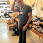 Lil Meech Instagram - My Family… Living Legend @richardstarkchromehearts