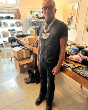 Lil Meech Instagram - My Family… Living Legend @richardstarkchromehearts