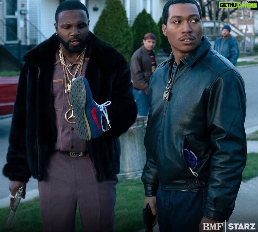 Lil Meech Instagram - CATCH BMF ON STARZ EVERY FRIDAY #BLACKMAFIAFRIDAYS Southwest Detroit