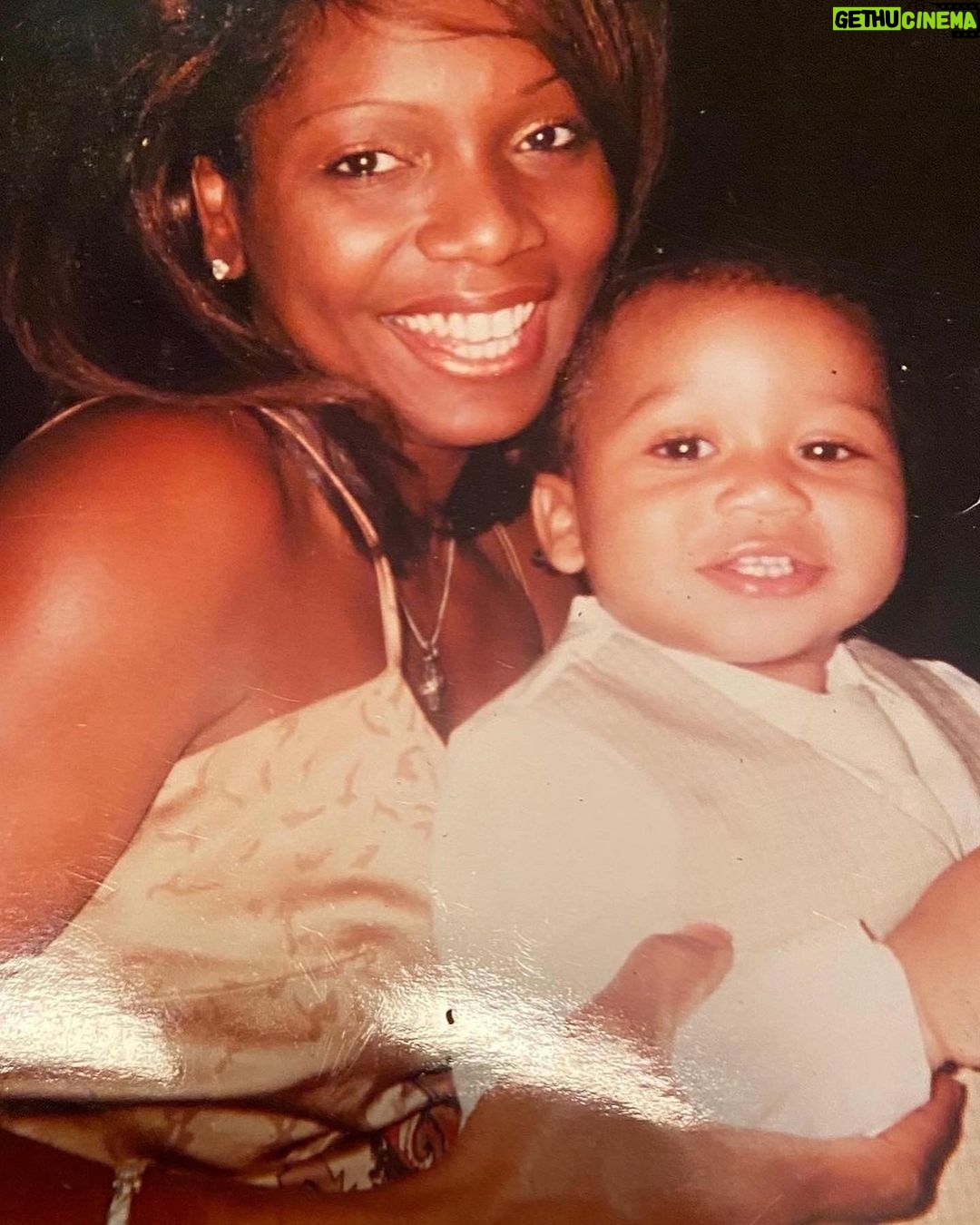 Lil Meech Instagram - Happy Birthday Mom I Love U More Than Life Itself. Thank You For Showing Me What Unconditional Love Is My Queen. Today We Celebrate You. 💙 -Your Son