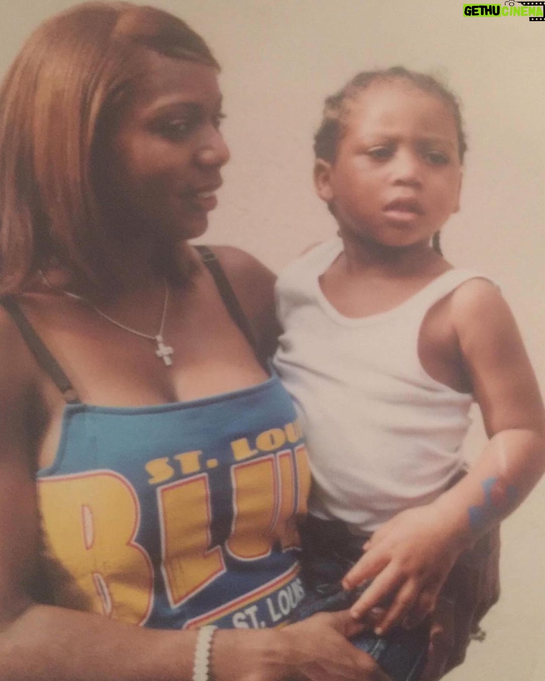 Lil Meech Instagram - Happy Birthday Mom I Love U More Than Life Itself. Thank You For Showing Me What Unconditional Love Is My Queen. Today We Celebrate You. 💙 -Your Son