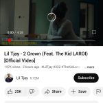 Lil Tjay Instagram - Don’t want it to be toxic, turnt u up this hot sh!t been getting to ya head should’ve kept u my h0£!!!!!!!! And I don’t know whyyyyyyy 🔊 #2grownmvoutnow ❤️‍🩹 #linkinbio Merry Christmas