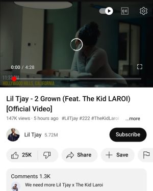 Lil Tjay Instagram - Don’t want it to be toxic, turnt u up this hot sh!t been getting to ya head should’ve kept u my h0£!!!!!!!! And I don’t know whyyyyyyy 🔊 #2grownmvoutnow ❤️‍🩹 #linkinbio