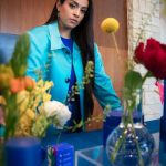 Lilly Singh Instagram - Hosted a lunch to celebrate my upcoming hairline launch with @AAVRANI. And I hosted it at my house because this isn’t just business, it’s personal. My hair is everything to me. I don’t take it lightly and that’s not just because it’s heavy af… I’m excited to finally announce our four upcoming products: 💙 Hair Density Boosting Treatment 💙 Hair and Scalp Recovery Oil 💙 Deep Conditioning Hair Mask 💙 Dry Scalp Rescue Serum All tested by yours truly over the past year. And, works on all hair types. Available on Sephora.com March 12! Your hair and scalp want you to mark your calendar 🗓️ PS: I initiated an impromptu hair oiling session at this lunch and I regret absolutely nothing.