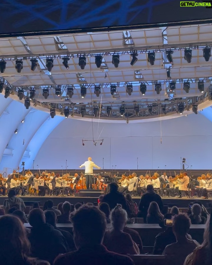 Lily Aldridge Instagram - Magical Night @hollywoodbowl watching Legendary @johnwilliams.music with @laphil 🤍 What an honor to get the opportunity to watch him perform 🫶 and an extra special date night celebrating 16 years with my ❤️ @tn_rooster 💋 Hollywood Bowl