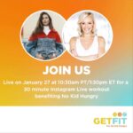Lily Aldridge Instagram - Join @lilyaldridge and I for our LIVE workout to raise funds for @nokidhungry In the United States, 1 in 8 kids lives with hunger. That’s 9 million children. No Kid Hungry is a national campaign to end childhood hunger in America. No Kid Hungry equips schools and community organizations across the country with the technical assistance, funds and resources they need to connect kids with healthy food. Food and fitness go hand in hand. We can’t be our best selves on an empty stomach and the same is true for kids. Every missed meal counts. Hunger affects everything from ability to learn, to health, to general well-being. That’s why I’m teaming with No Kid Hungry to get fit, give back and help ensure kids have the fuel they need to grow up happy, healthy and strong. But we need your help! Join us on Friday January 27th at 10.30am PST on insta LIVE for a special class to raise funds and help feed our nation’s kids. It’s easy to make an impact! Every $1 we raise during the stream can help connect a child with 10 meals! #nokidhungry